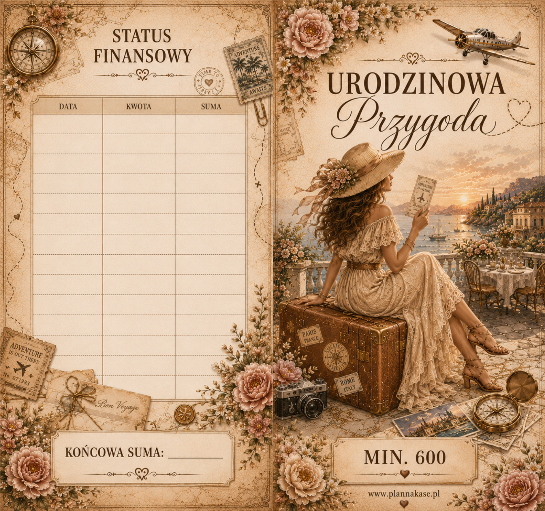 Gra oszczędnościowa Urodzinowa Przygoda – 600